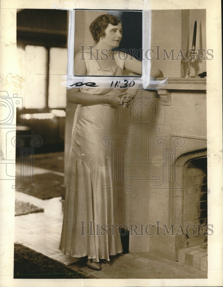 Press Photo Mrs William A Becker - sbx09730