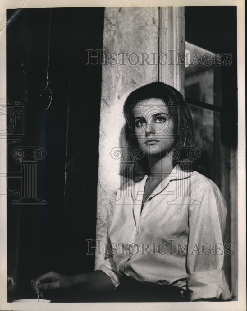 1968 Press Photo Actress Mia Massini in The Secret Invasion - sbx09782- Historic Images