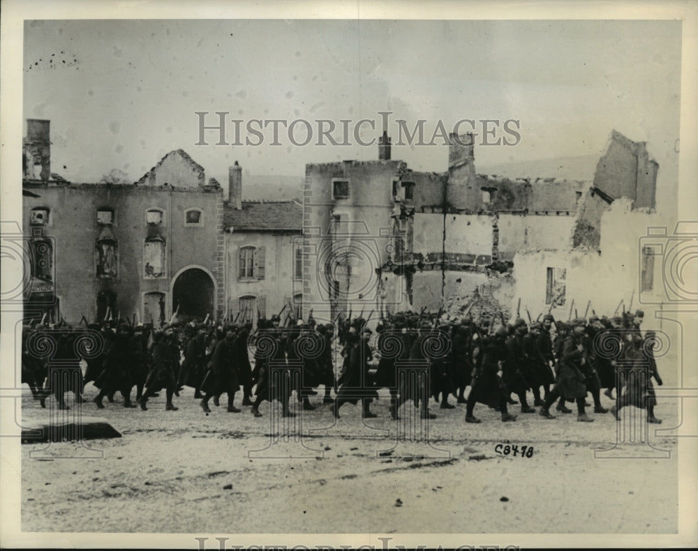 1939 Press Photo General Foch Led the French Army Through German Trenches