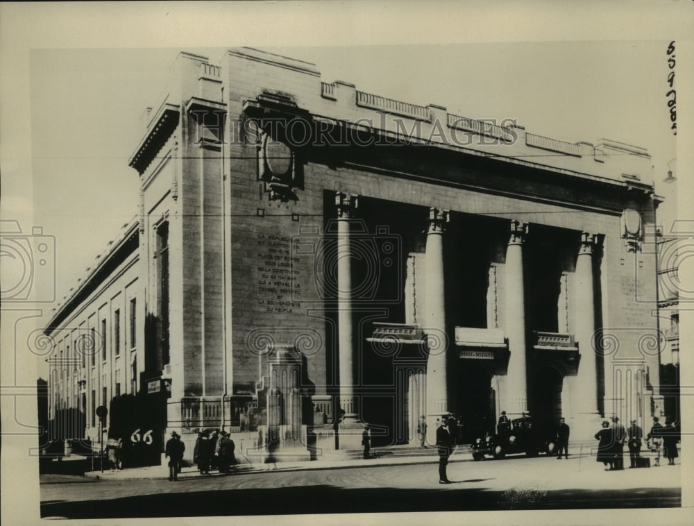 1931 Press Photo Court of the League of Nations at Geneva Switzerland