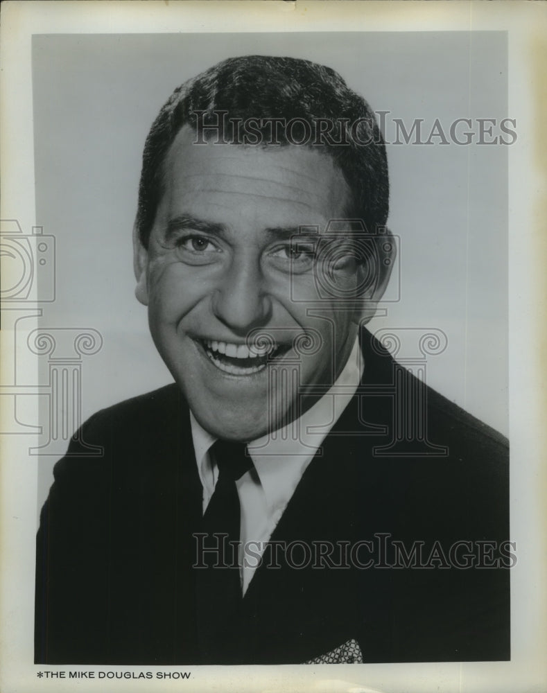 Press Photo Famous Pie Faced Roy Soupy Sales Co-Hosts The Mike Douglas Show