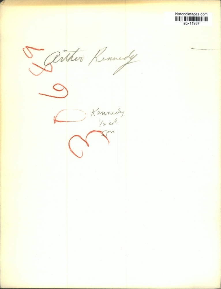 1952 Press Photo Actor Arthur Kennedy Stars in Rancho Notorious - sbx11987