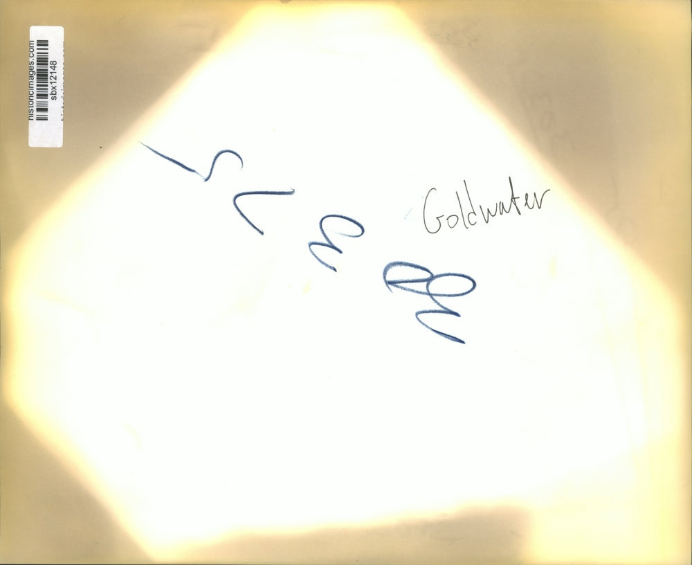 1964 Press Photo Republican Nominee Senator Barry Goldwater Campaigning In 1964