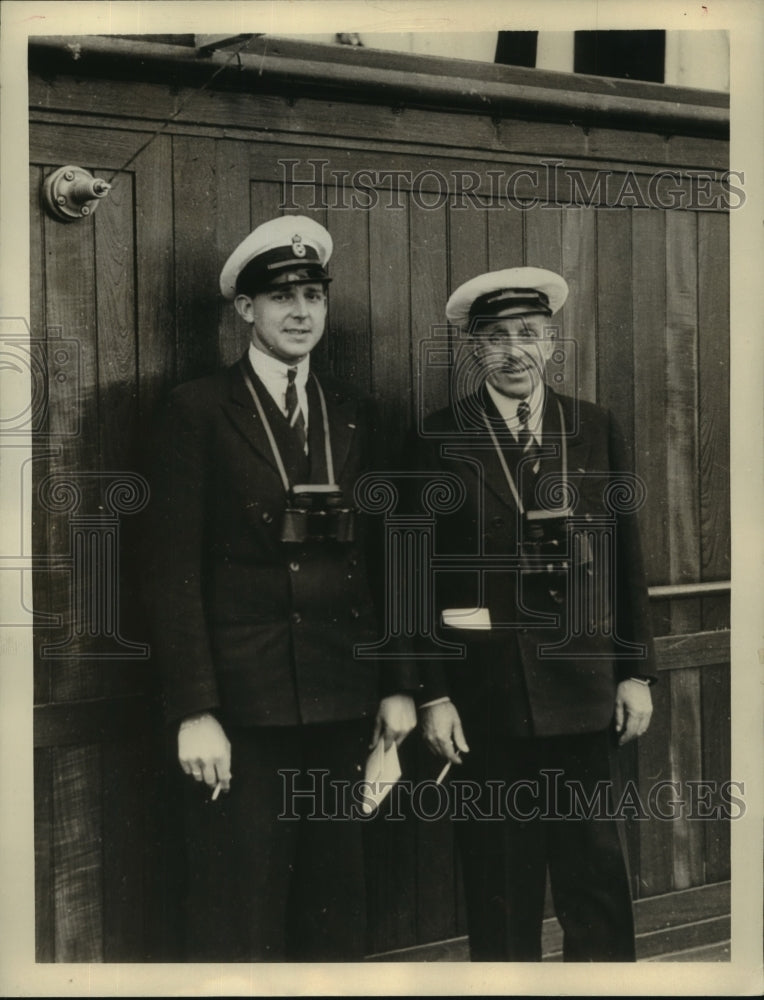 1938 Press Photo Ex-King Alfonso of Spain and Son Given Citizenship