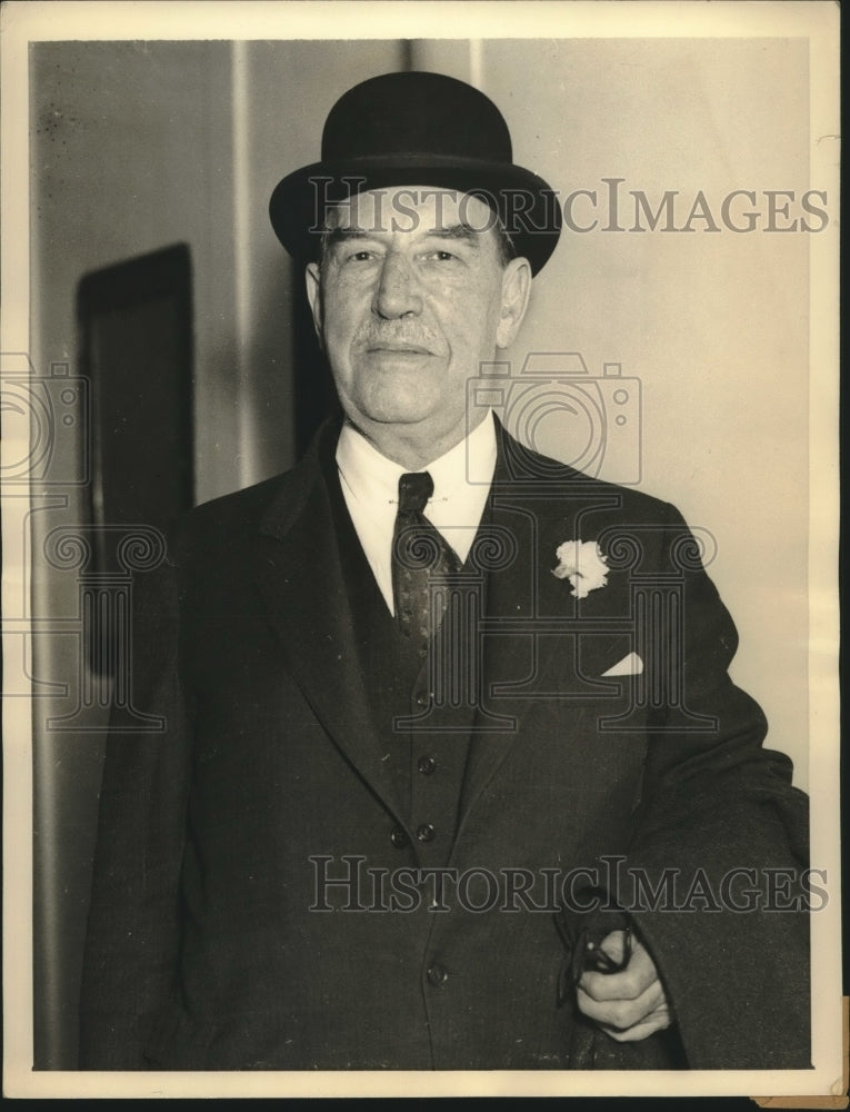 Press Photo Morris Tremaine NY State Comptroller May Become Next Comptroller