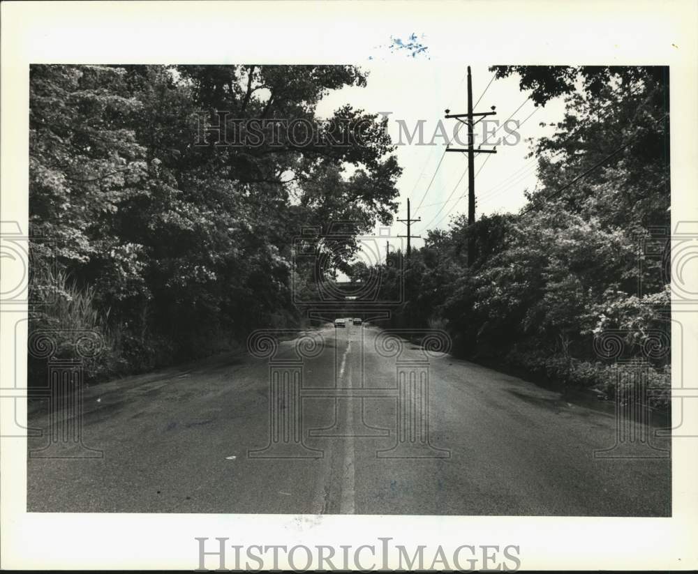 1991 Press Photo Arthur Kill Road after flood repair work - sia06510- Historic Images