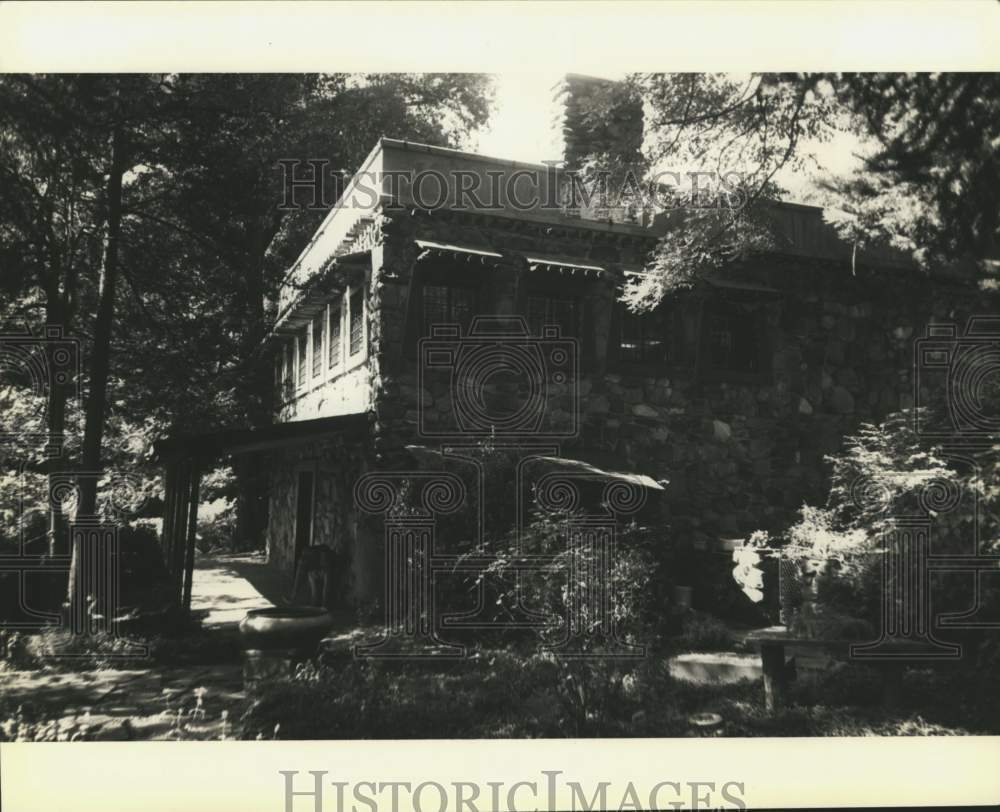Press Photo Jacques Marchais Center of Tibetan Art exterior, Staten Island