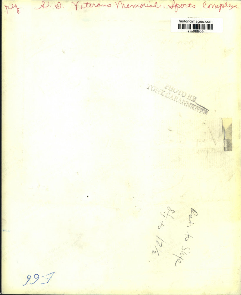 Press Photo Staten Island Veterans Memorial Sports Complex exterior view