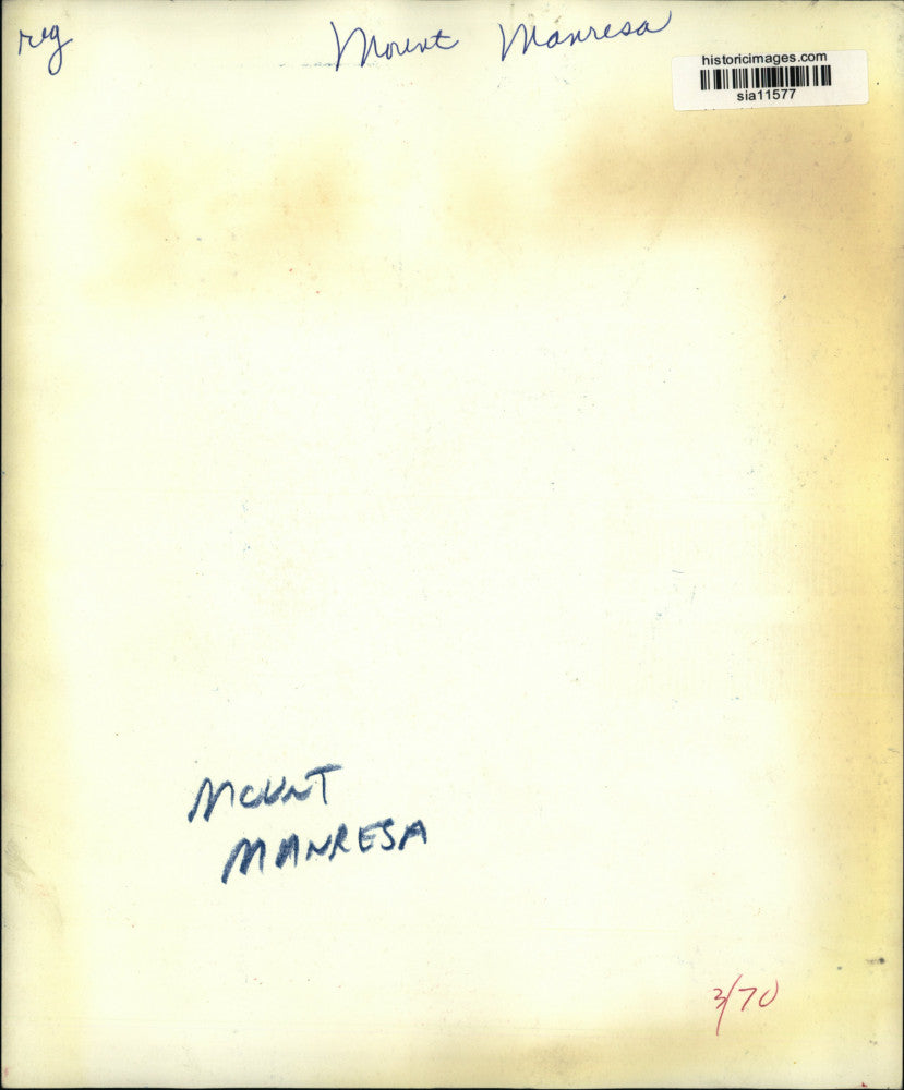 1970 Press Photo A statue at Mount Manresa - sia11577