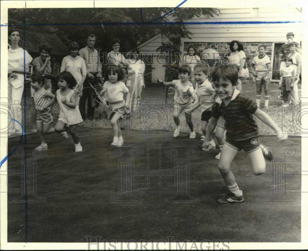 1984 Press Photo 4-and-unders race at the Richmond County Fair - sia12249- Historic Images