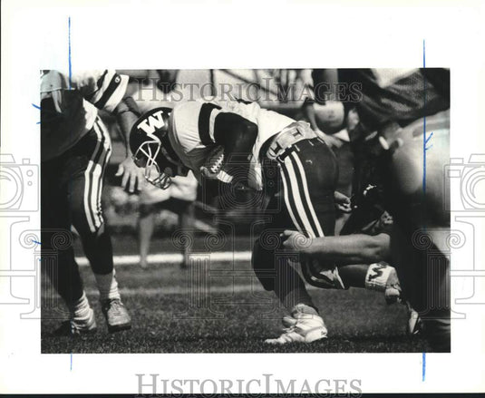 1990 Press Photo Wagner College Football's