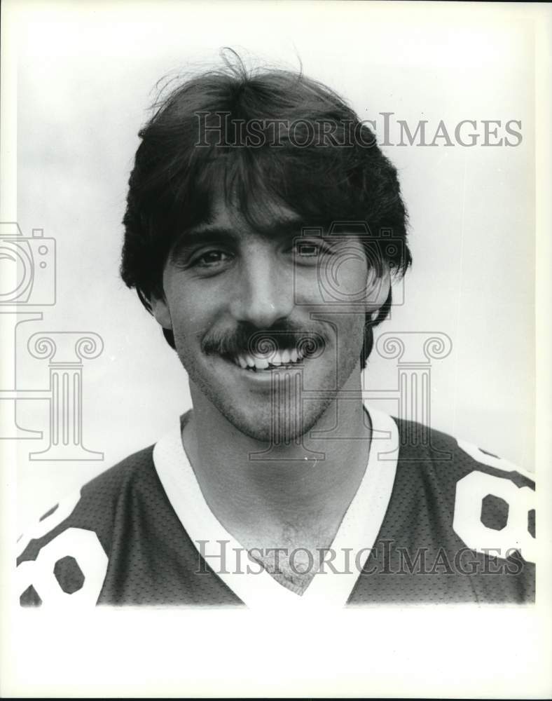 Press Photo Wagner College Football Player Lange Portrait - sia31727- Historic Images