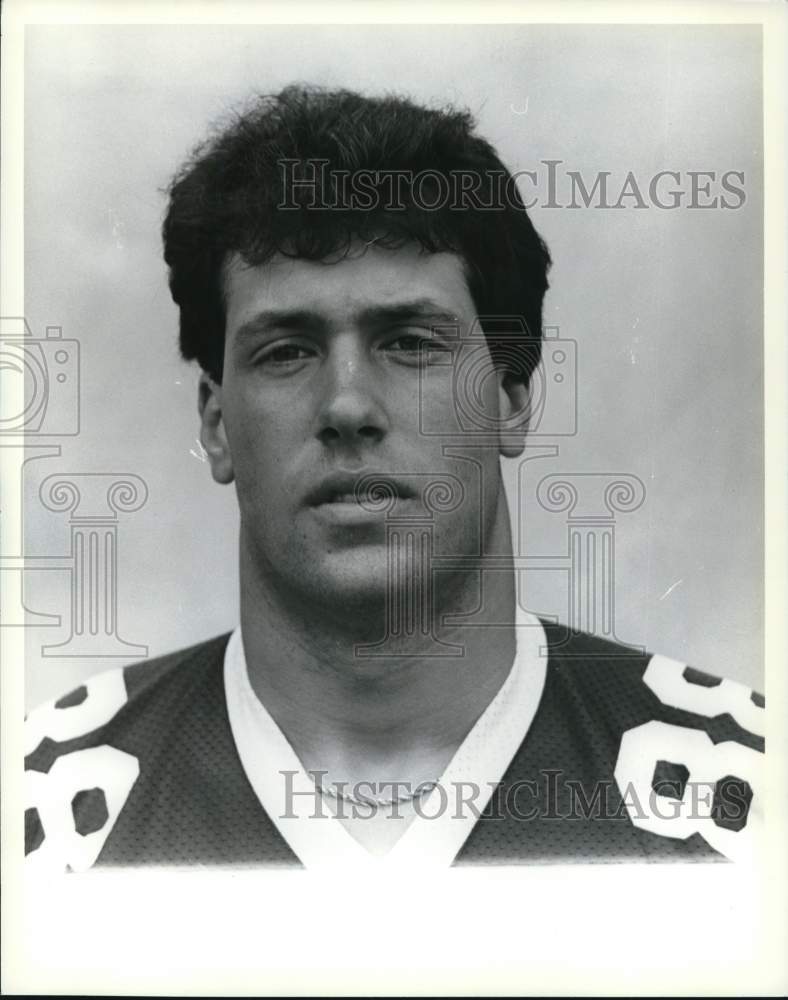 Press Photo Wagner College football player LaRocca - sia31754- Historic Images