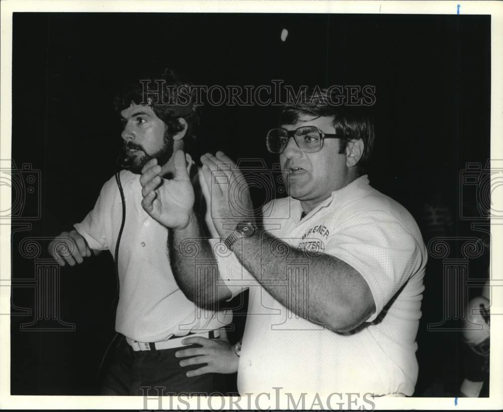 1979 Press Photo Wagner College Football Bill Russo- Historic Images