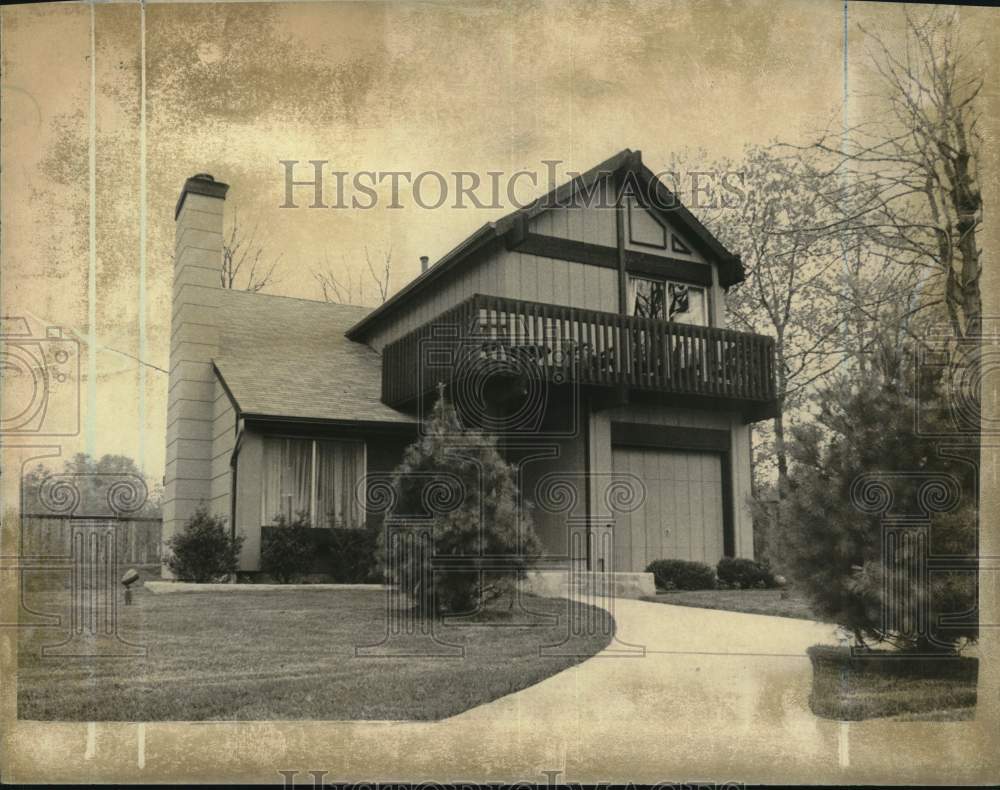 1972 Press Photo The Bel-Air, a New Home Built in Greenbrook - sia33185- Historic Images