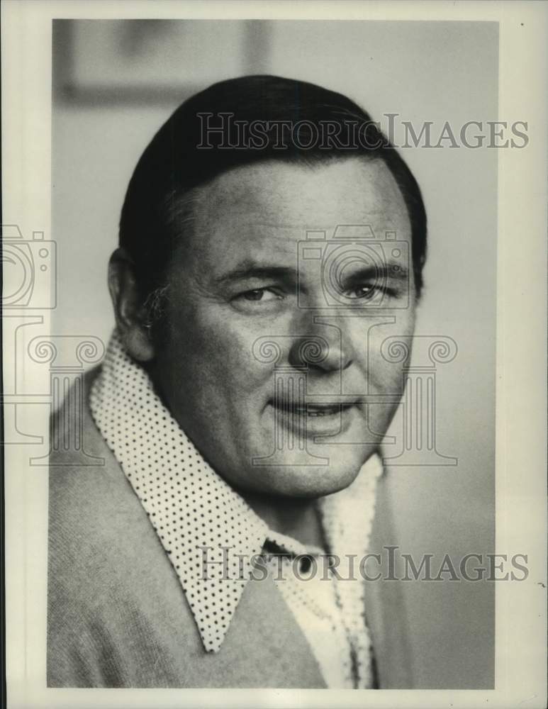 Press Photo ABC Sports commentator Keith Jackson - sis00252- Historic Images