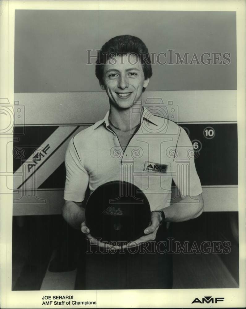 Press Photo AMF bowling Staff of Champions member Joe Berardi - sis00303- Historic Images