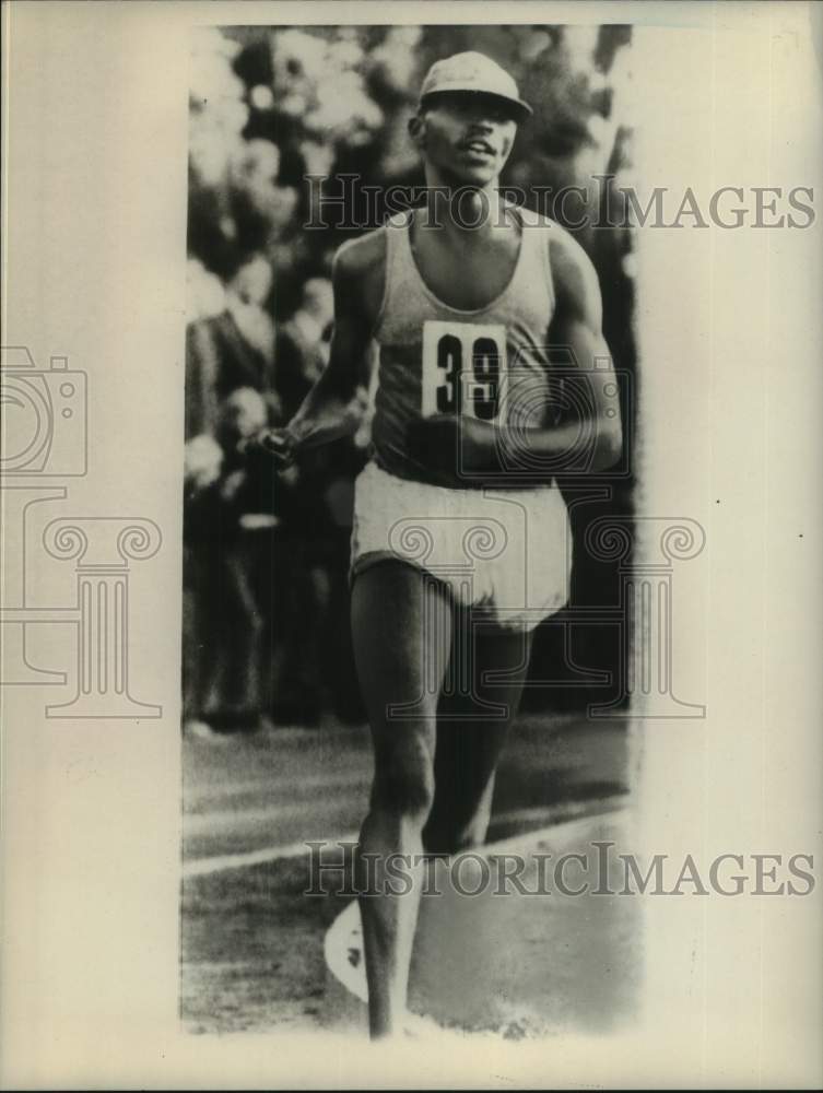 1968 Press Photo Kenyan distance running star Kipchoge Keino - sis00451- Historic Images