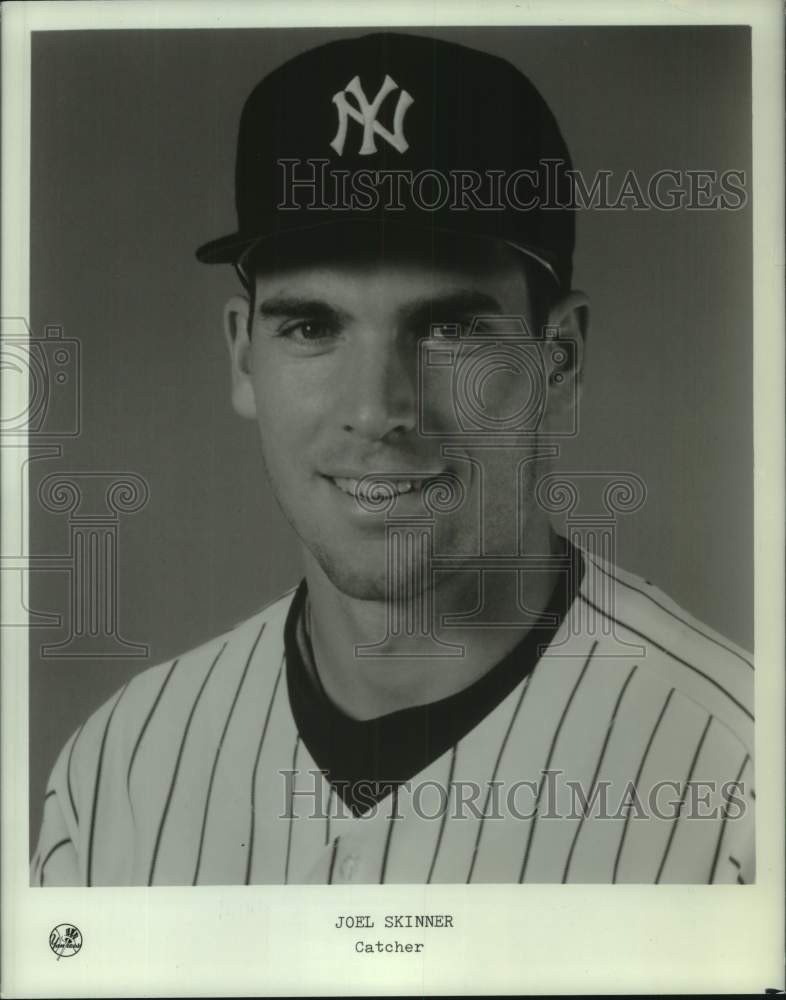 Press Photo New York Yankees baseball catcher Joe Skinner - sis00786- Historic Images