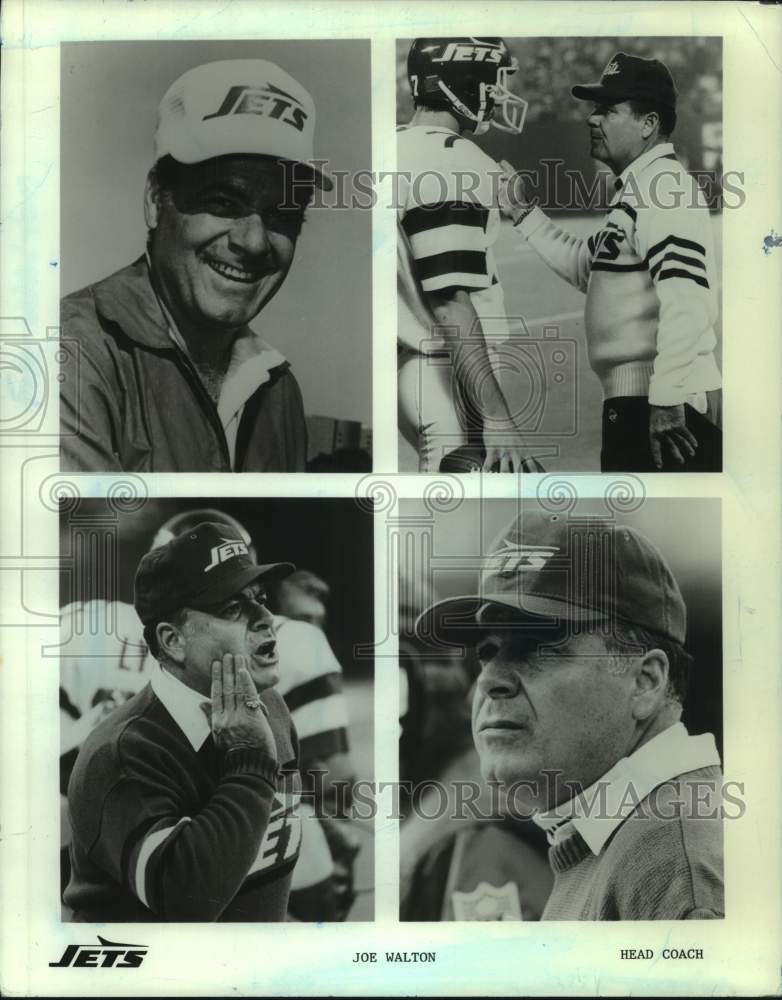 Press Photo New York Jets football coach Joe Walton - sis00885- Historic Images