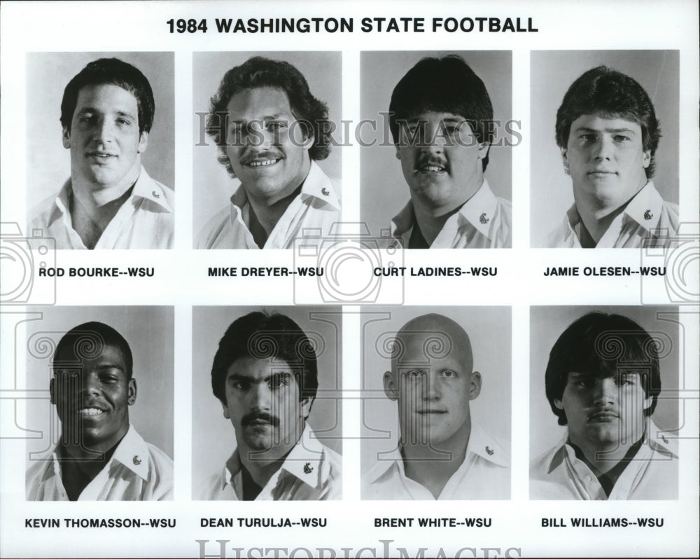 1986 Press Photo 1984 Washington State Football - spa35248- Historic Images