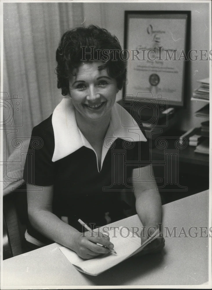 1973 Press Photo Dottie Kelsey, Insurance agent - spa55710- Historic Images