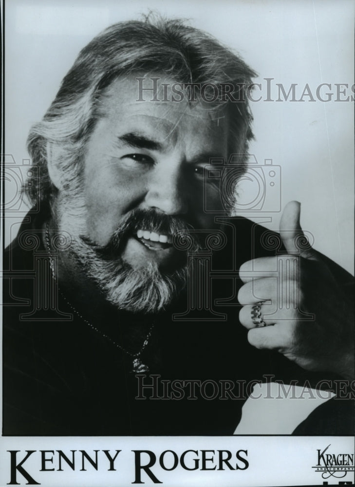 Press Photo Musician Kenny Rogers - spp40491- Historic Images