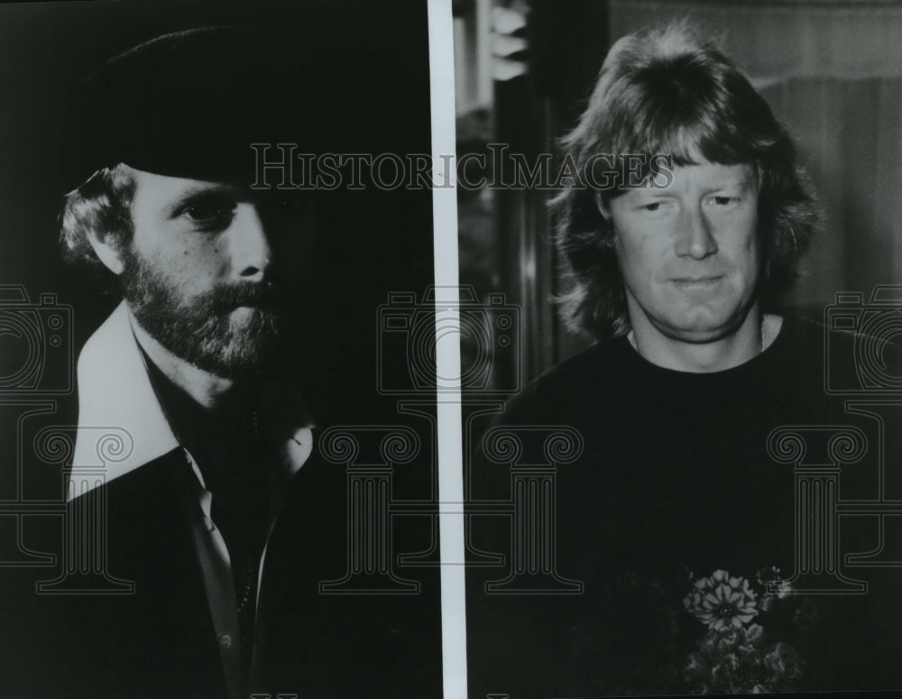 1983 Press Photo Mike Love of The Beach Boys and Dean Torrence of Jan and Dean.- Historic Images