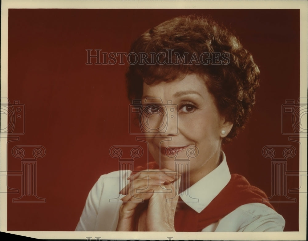 Press Photo Jane Wyman, &quot;Flacon Crest&quot; - spp45914- Historic Images