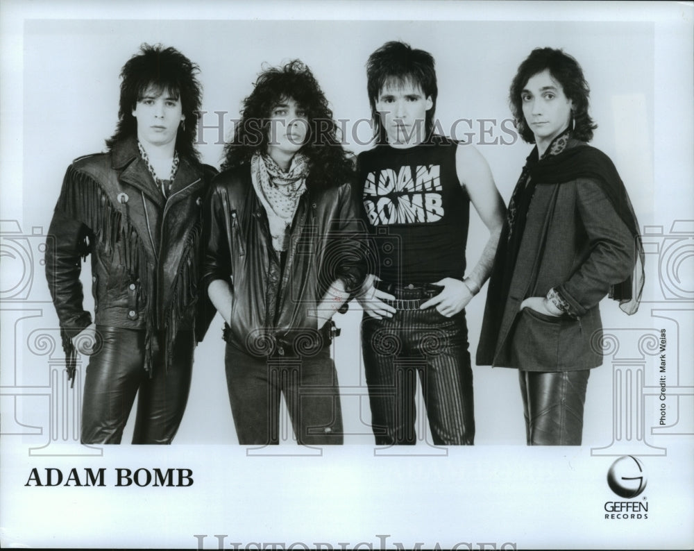 Press Photo &quot;Adam Bomb&quot; band members - spp46238- Historic Images