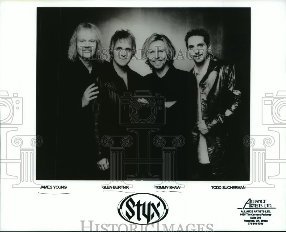 1999 Press Photo Members of the American Rock Band &quot;Styx&quot; - spp50120- Historic Images