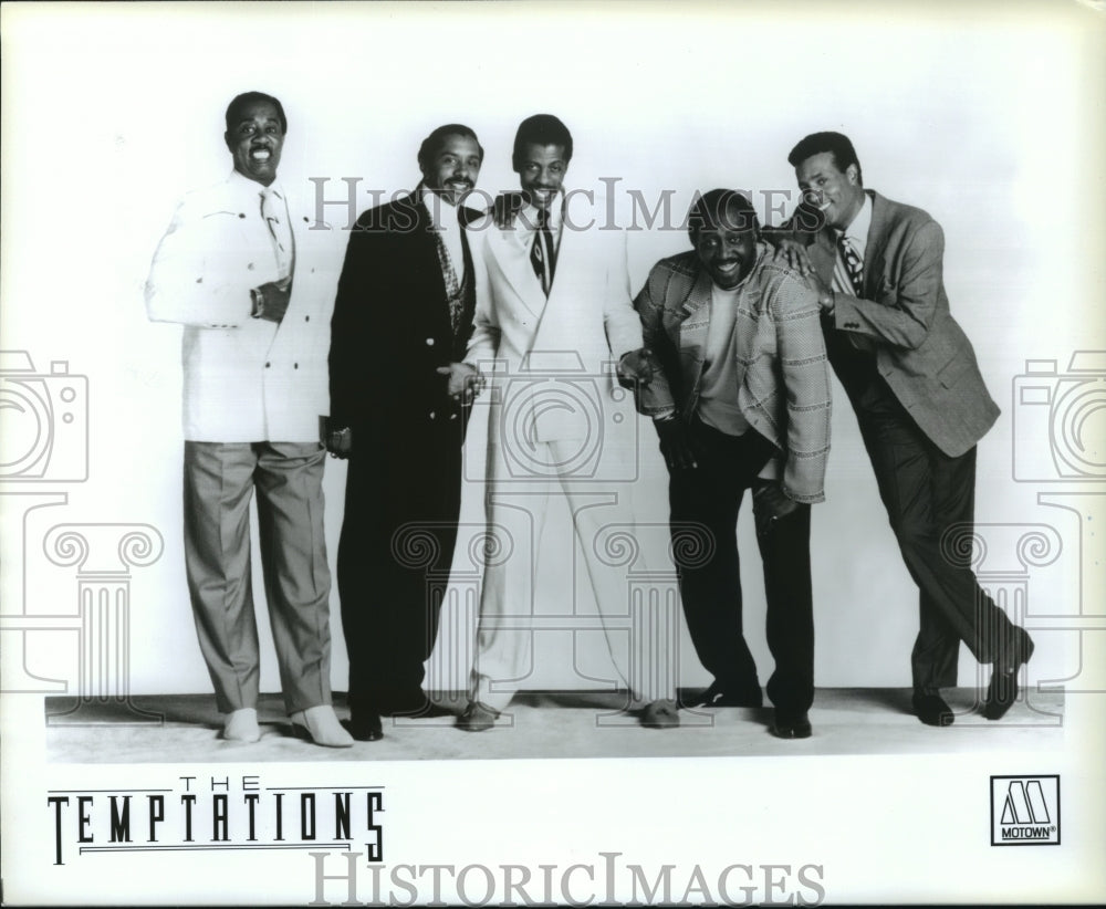 1990 Press Photo The Temptations, band members - spp50340- Historic Images