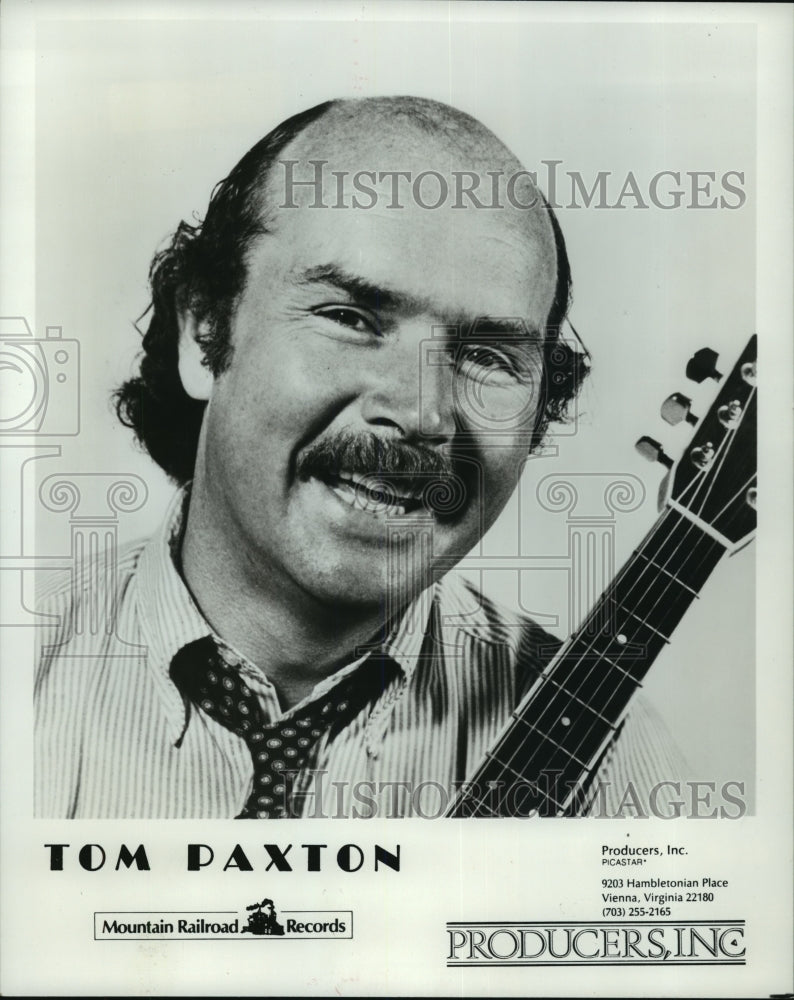 1982 Press Photo Tom Paxton - spp55355- Historic Images