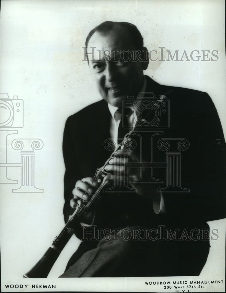 1966 Press Photo Woody Herman-musician - spp55661- Historic Images