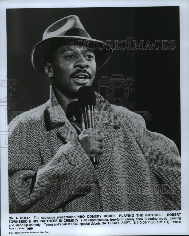 1989 Press Photo Robert Townsend &amp; His Partners In Crime IV. - spp58295- Historic Images