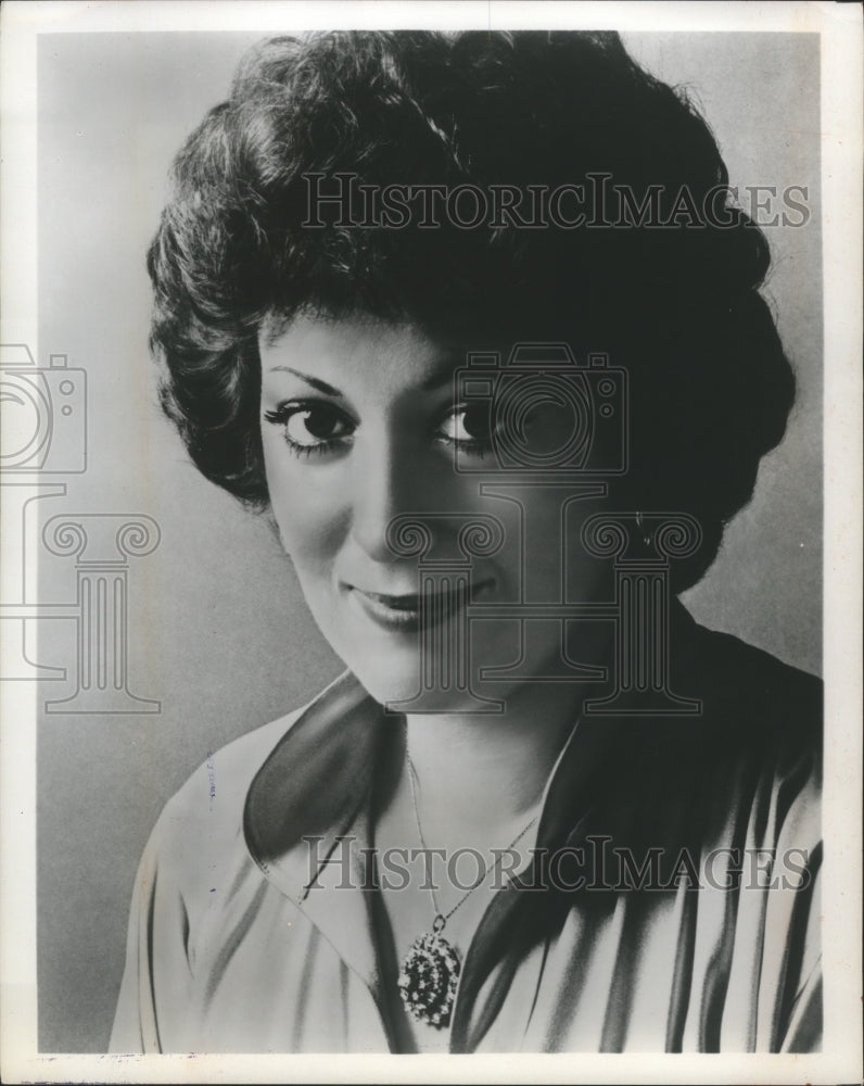 1980 Press Photo Tatiana Troyanos, mezzo-soprano - spp61173- Historic Images