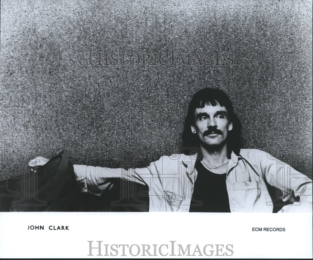 1984 Press Photo John Clark, Recording Artist - spp62689- Historic Images