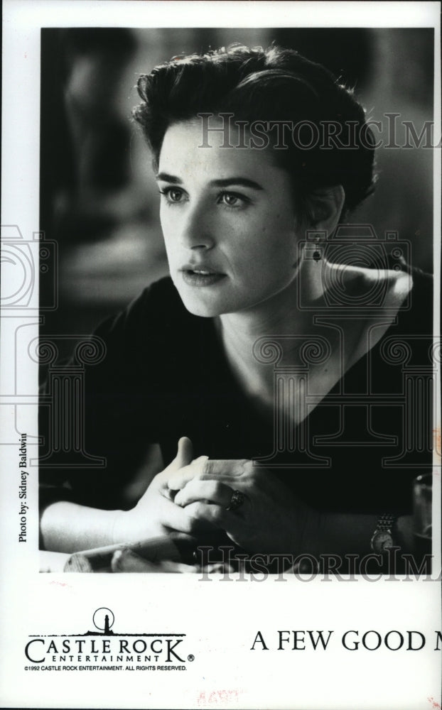 1993 Press Photo Demi Moore as Lt. Commander Joanne Galloway in &quot;A Few Good Men&quot;- Historic Images
