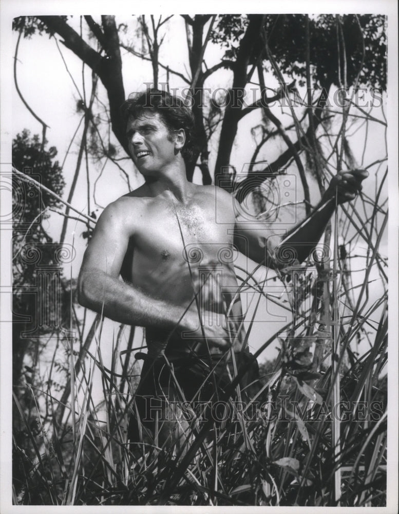 1966 Press Photo Ron Ely as "Tarzan" - spp66762- Historic Images