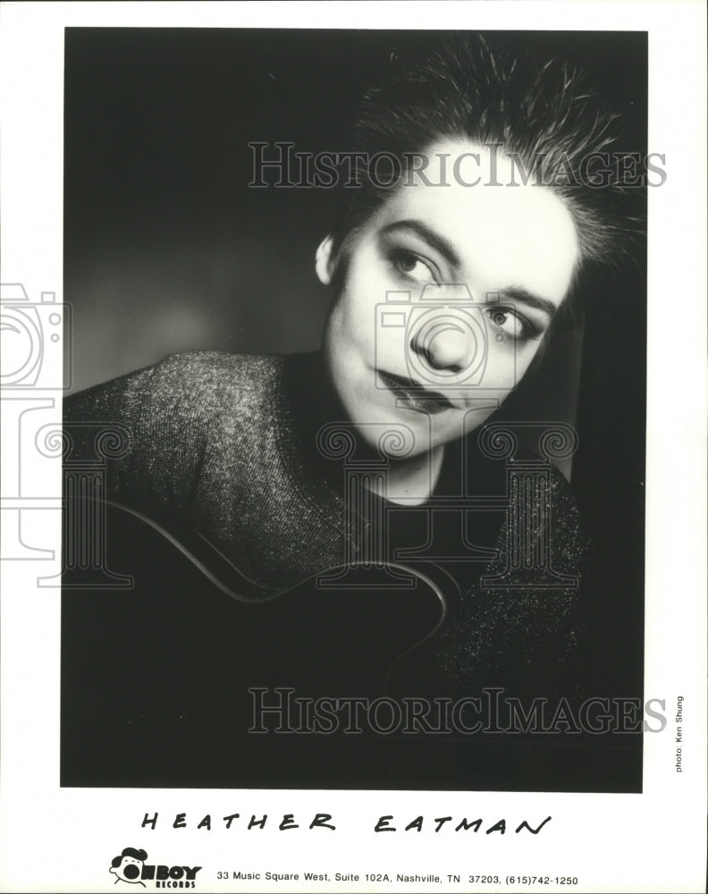 1996 Press Photo Heather Eatman, Recording Artist - spp67392- Historic Images