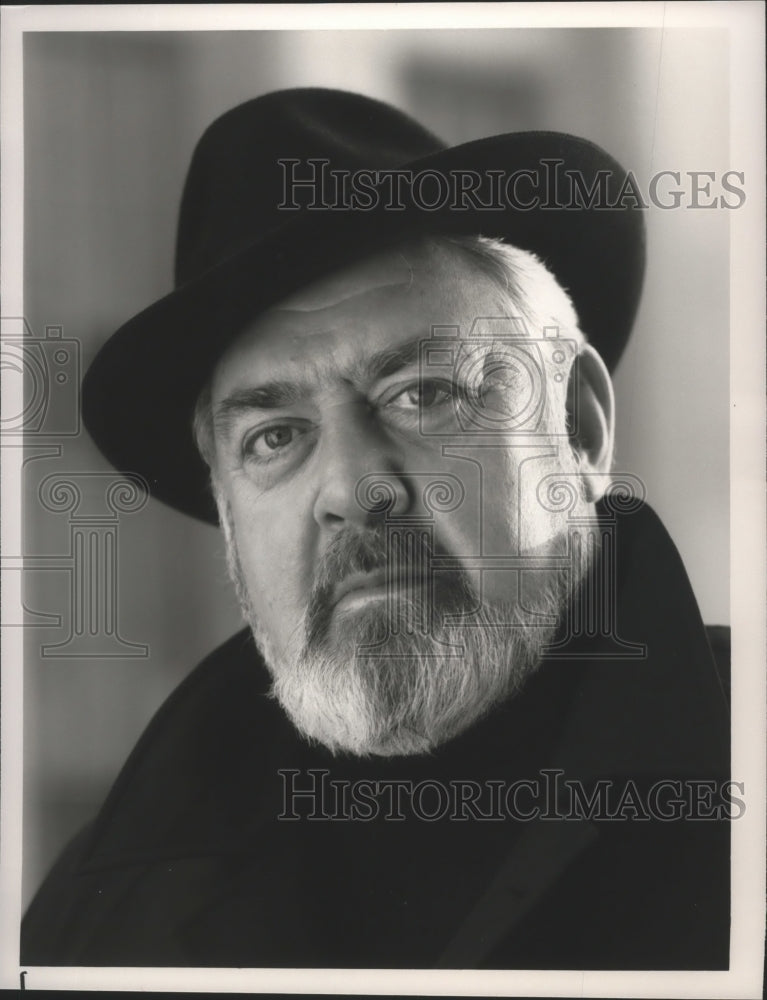 1990 Press Photo Raymond Burr &quot;Perry Mason: The Case of the Desperate Deception&quot;- Historic Images