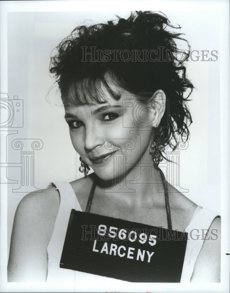 1989 Press Photo Antoinette Byron stars in &quot;Women In Prison&quot; - spp68543- Historic Images