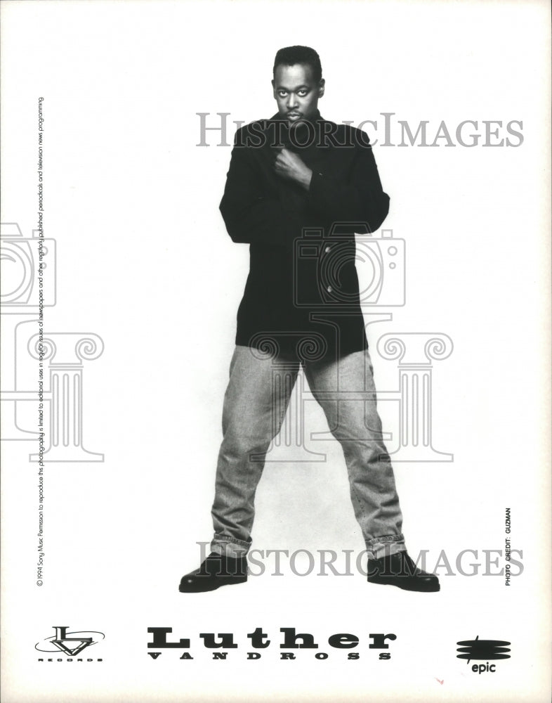 1994 Press Photo Luther Vandross-singer/songwriter - spp69663- Historic Images