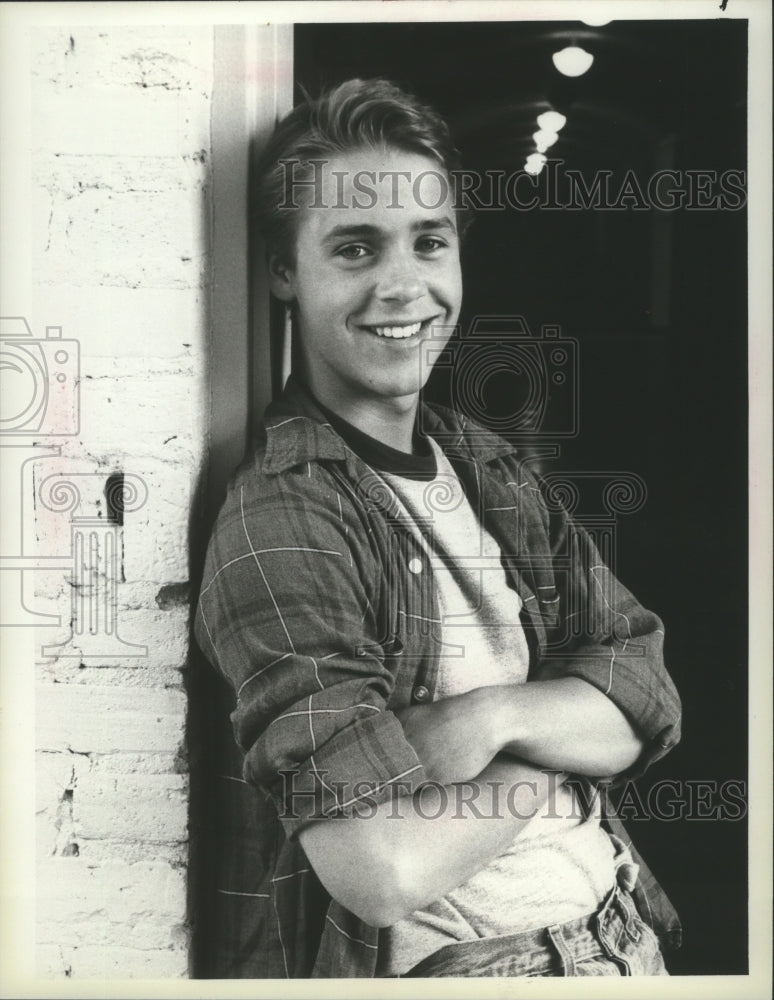 1984 Press Photo Chad Lowe stars in &quot;Spencer&quot; on NBC Television Network- Historic Images