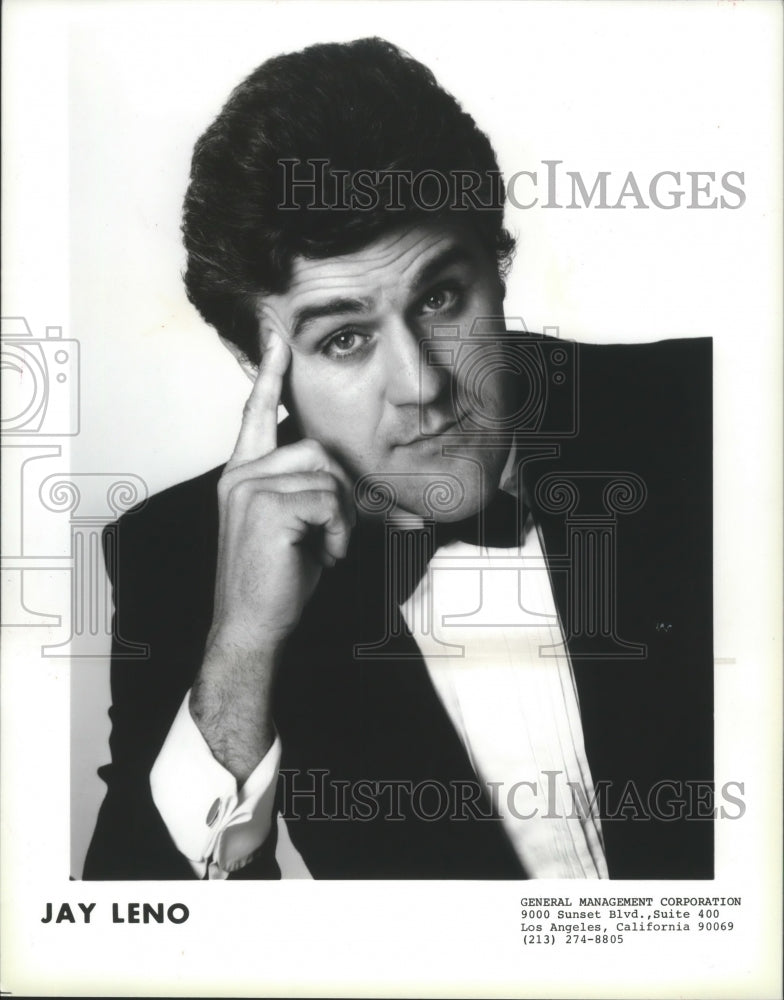 1990 Press Photo Jay Leno, Comedian/Host - spp69860- Historic Images