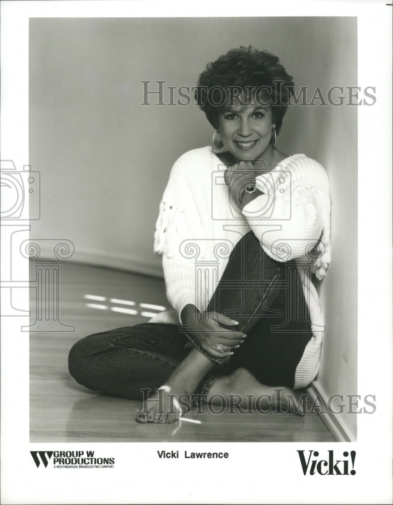 1992 Press Photo Actress, comedian and singer, Vicki Lawrence - spp70104- Historic Images