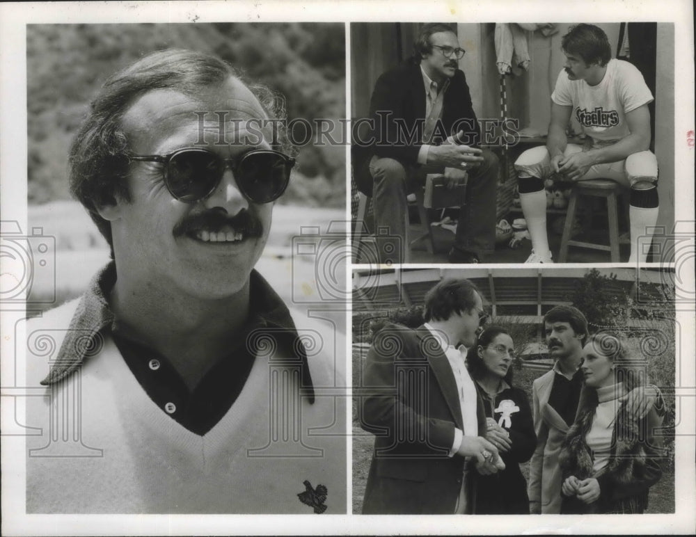 1980 Press Photo Football player Rocky Bleier featured in &quot;Fighting Back&quot; movie- Historic Images