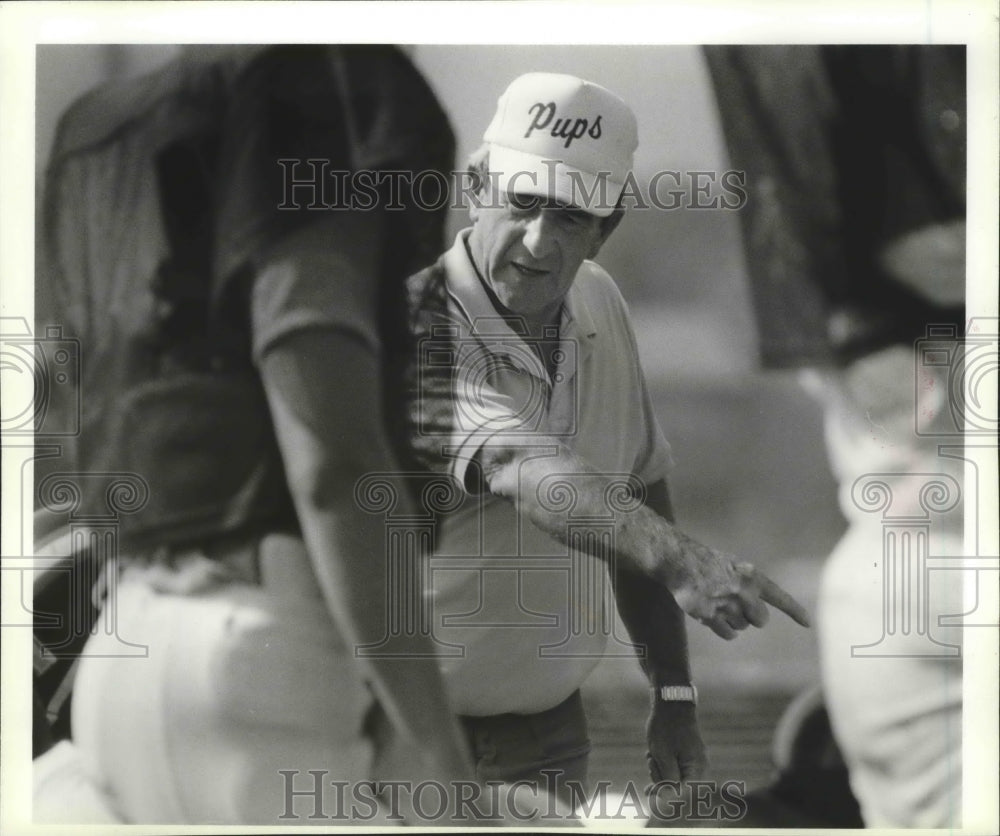 1990 Press Photo Football coach, Don Anderson - sps00085- Historic Images