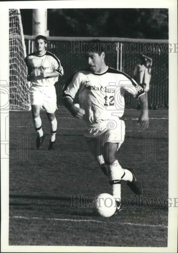 1999 Press Photo Joe Ascolese, Santa Clara soccer player - sps00695- Historic Images