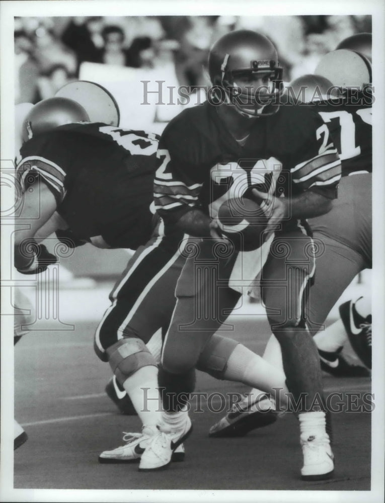 1985 Press Photo United States Football League player, Doug Flutie - sps01596- Historic Images